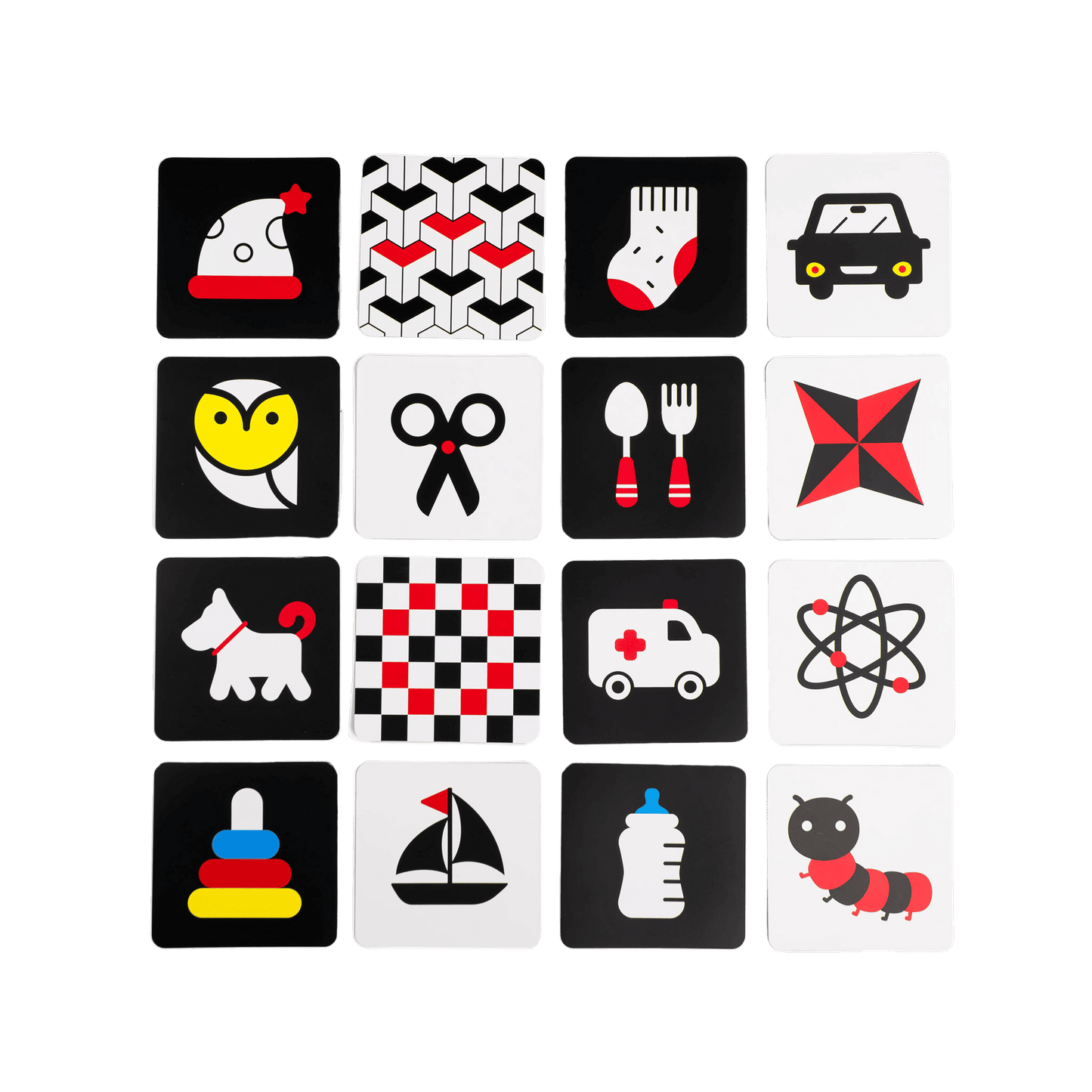 Complex Black & White Card Set