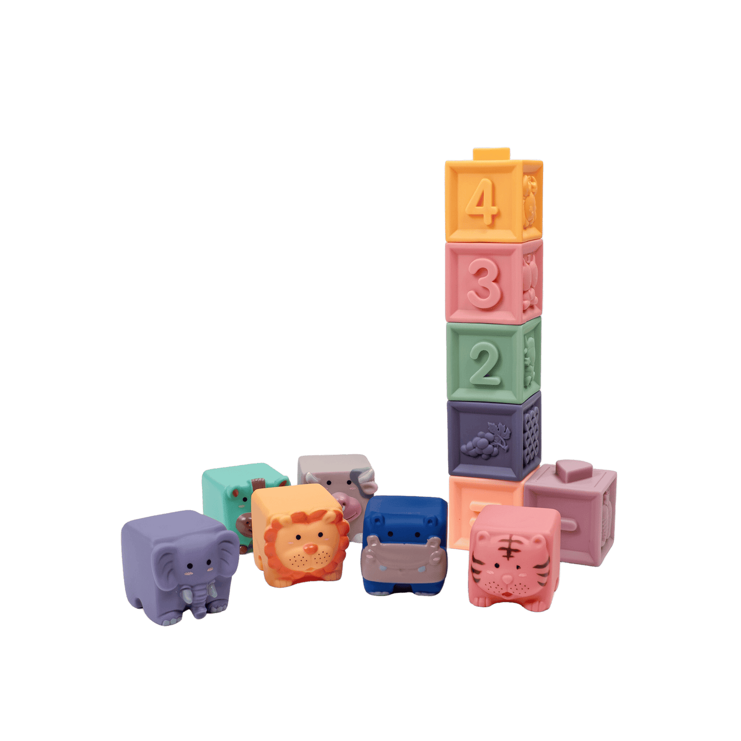 Surprise Soft Numbers & ABC Stacking Blocks