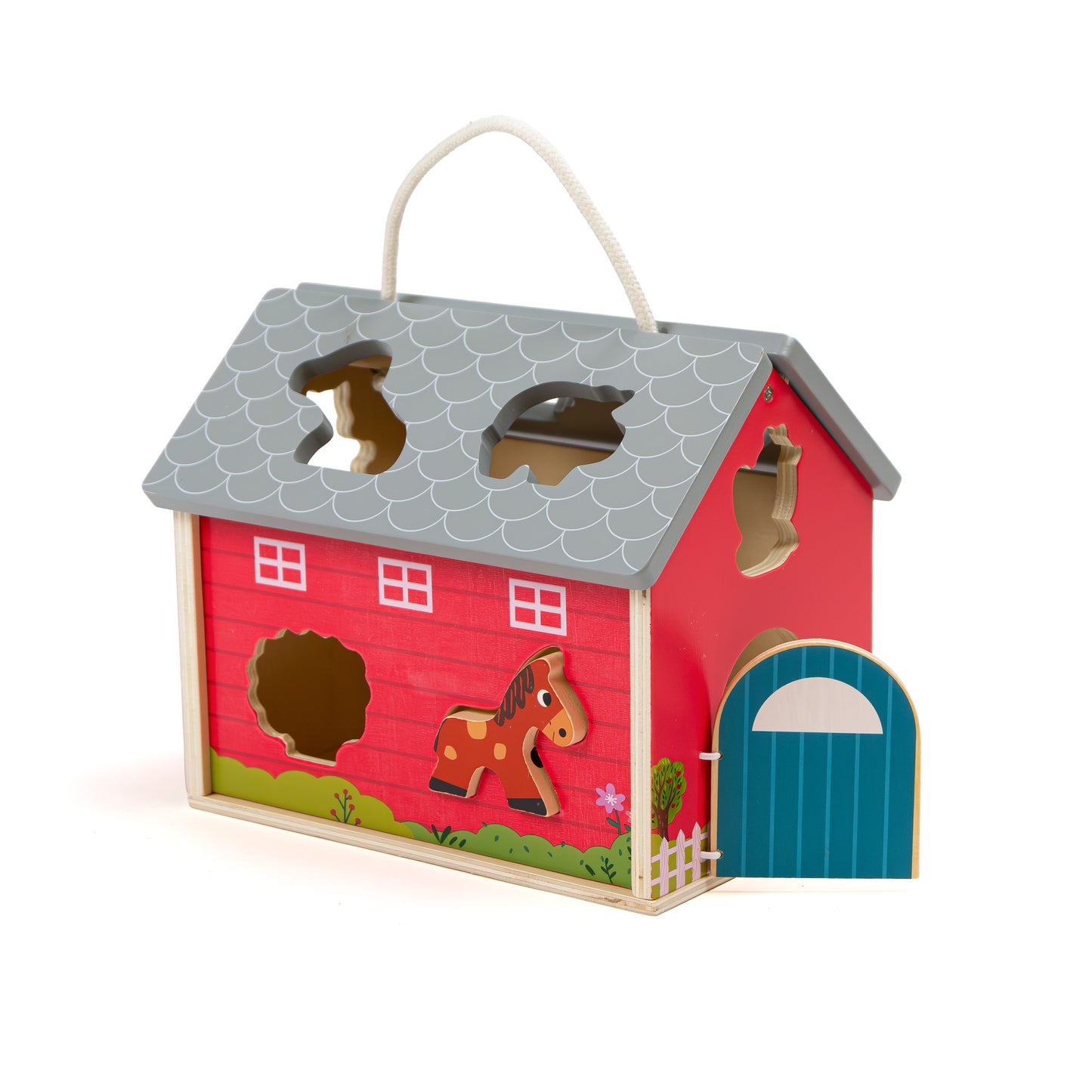 Vocabulary Building Pretend-Play Farm Set